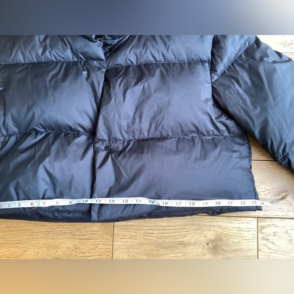 Jil Sander black down cropped puffer jacket - Picture 9 of 11